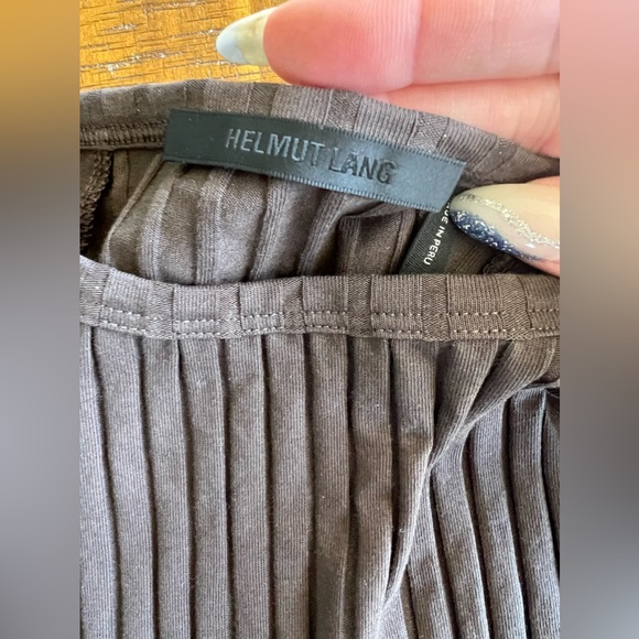 Helmut Lang
Women's Brown Rib Tee Midi Dress - Picture 10 of 10